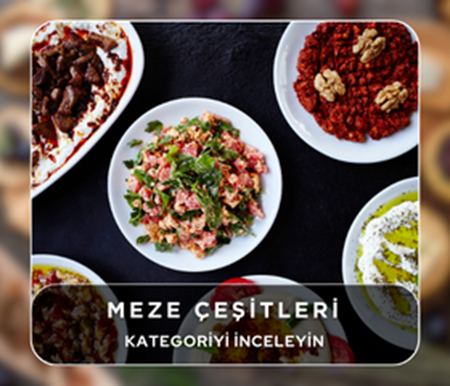 MEZE ÇEŞİTLERİ kategorisi için resim